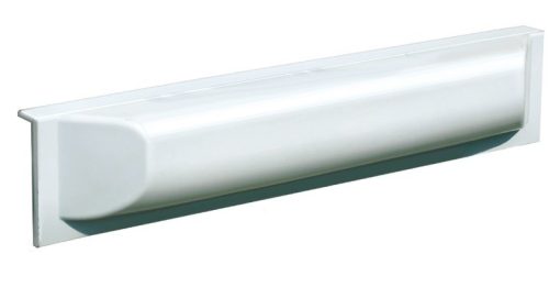 Přístavní blatník s okrajem 50x9,6 cm bílý