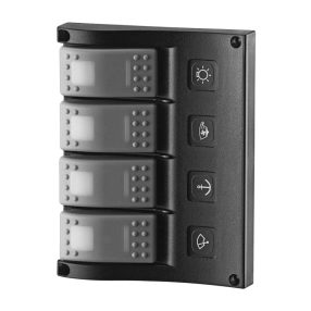 Kapcsolótábla LED 4 egységes EVA