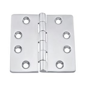 Zsanér inox öntött 102 x 102 mm EVA