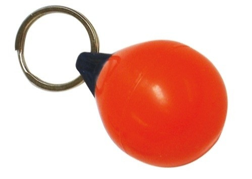 Držák klíčů s kulovým blatníkem oranžový