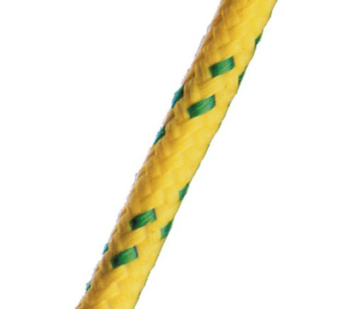 Lano PP žlutozelené 8 mm