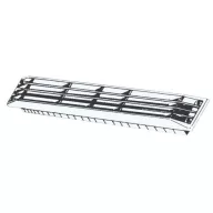 Větrací panel plastový bílý 435 x 64 mm