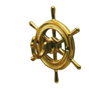 Měděná klíčenka na volantu