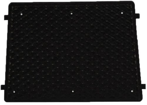 Tlumení vibrací pro zpětné zrcátko plastové černé 300x209 mm