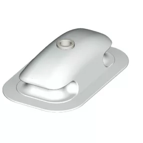   Veslařská vidlice podrážka pro nafukovací člun PVC šedá