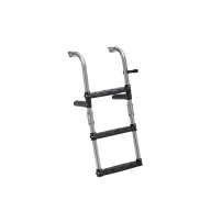 Lodní žebřík 4 stupně nerezová ocel-plast 86x30 cm
