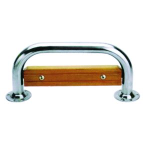 Lépcsőfok inox 316 fa betéttel EVA