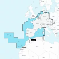 Navionics+ Střední a západní Evropa (EU646L)