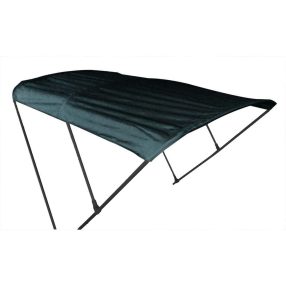   Bimini tető fekete 210 x 190 x 130 cm fekete cső fix keret EVA