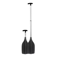 Mini teleskopické veslařské pádlo černé 50/120 cm SCR