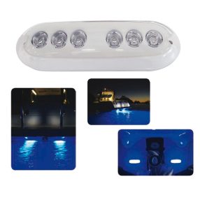 PODVODNÍ 6 VEDL IP68 LAMPA PRO ŘÍZENÍ