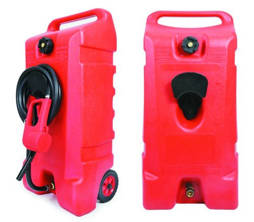 Palivová nádrž s hadicí, kolečkem 53 l