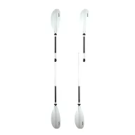   Pádlovací kajak s nastavitelným hliníkovým pádlem bílý 210-240 cm SCR