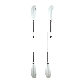   Pádlovací kajak s nastavitelným hliníkovým pádlem bílý 210-240 cm SCR