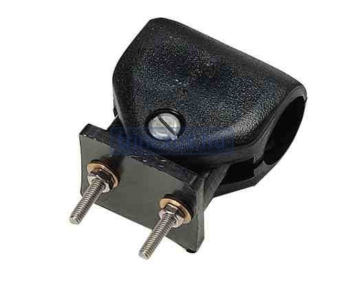 Konektor trubky bimini z černého plastu, pár 22 mm