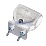 Plastový konektor trubky bimini bílý pár 22 mm