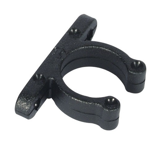 Držák přípravku z plastu 40 mm černý