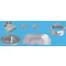 Sada anod Mercuryha One Gen 2 Zinc
