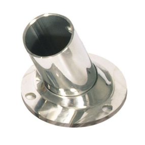 Korláttalp 60 fok 22 mm inox EVA