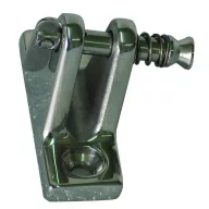 Podpěra bimini, kovová základna, šikmý kolík 22 mm