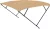Bimini tető dupla keret bézs fekete cső 225x150-170x129 cm EVA