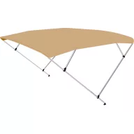 Bimini střecha béžová 225x150-170x129 cm EVA