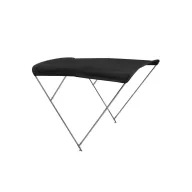 Bimini tető fix keret fekete 200 x 150 x 130 cm EVA