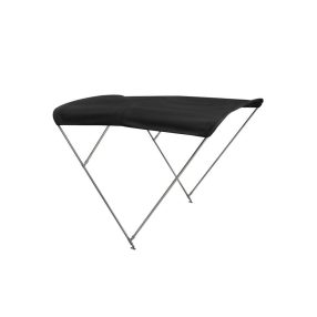 Bimini tető fix keret fekete 210 x 170 x 130 cm EVA