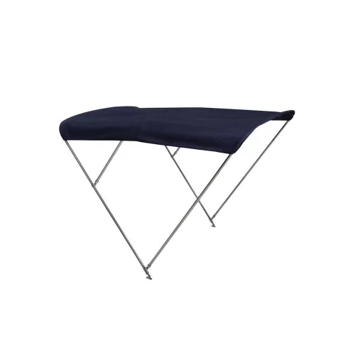 Bimini tető fix keret sötétkék 210 x 190 x 130 cm EVA