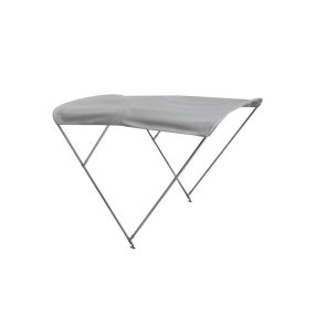 Bimini tető fix keret szürke 210 x 190 x 130 cm EVA