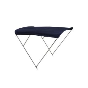 Bimini tető fix keret sötétkék 210 x 210 x 130 cm EVA