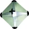 Radarový reflektor 305x305x415mm