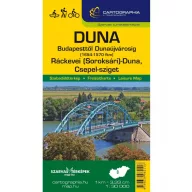 Kniha, Vodní mapa Dunaj Budapest-Dunaújváros (HUNGARY)