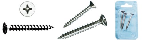 Šroub s hvězdicovou hlavou z nerezové oceli 6x60 mm 7 blistrů