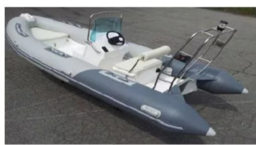 Dawn Marine RIB BOOT 430A světle/tmavě šedá