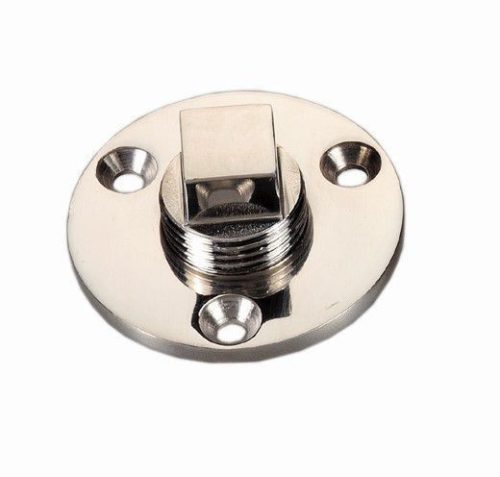 Fenékvíz leeresztő dugó réz csavaros 25 mm EVA