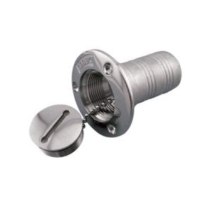   Uzamykatelné hrdlo palivové nádrže, rovná nerezová ocel