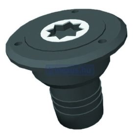 Plnicí hrdlo z černého plastu