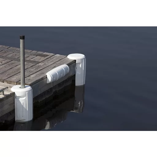 Dockfender rovný 45 cm bílý
