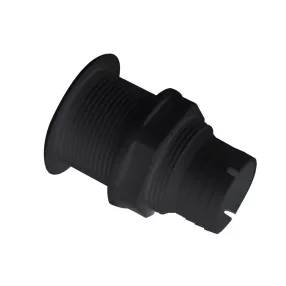 Vízkivezető egyenes menetes műanyag fekete 38 mm EVA