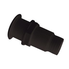   Vízkivezető egyenes menetes hosszú műanyag fekete 44,5 mm EVA