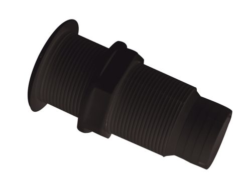 Vízkivezető egyenes menetes hosszú műanyag fekete 44,5 mm EVA