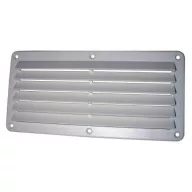 Plastový větrací panel 260 x 127 mm bílý