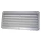 Plastový větrací panel 260 x 127 mm bílý