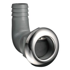 Lefolyó visszacsapó könyök 90° inox/műanyag 38 mm EVA