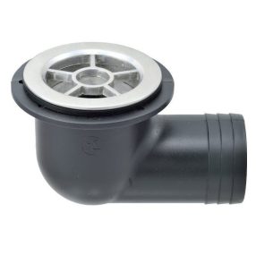 Lefolyó könyök inox/műanyag EVA