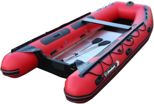 Nafukovací člun kulatý pohrabáč Heavy Duty 430HD červený