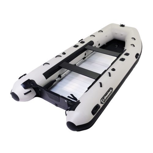 Nafukovací člun kulatý Poker 430 šedý 38 cm záď