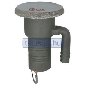 Rovný kovový uzávěr palivové nádrže