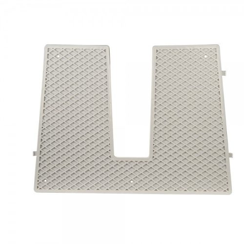 Antivibrační zrcadlo plastové šedé 430x324 mm 